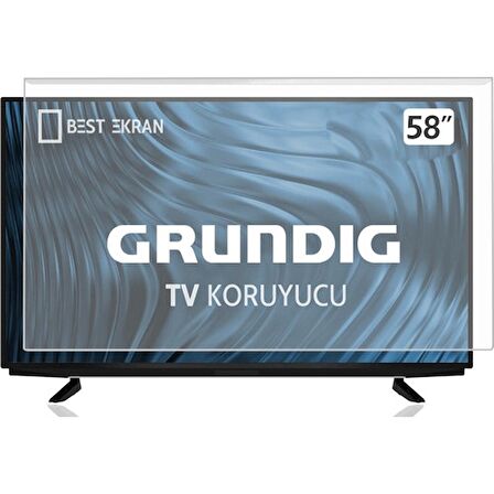 Grundig 58" inç 147 Ekran Tv Ekran Koruyucu