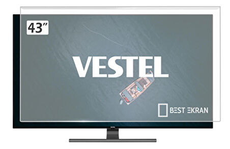 Vestel 43" inç 108 Ekran Tv Ekran Koruyucu