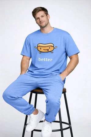 Better Together Baskılı Sevgili Kombini Çift Tişört Oversize Unisex Çift Kombin