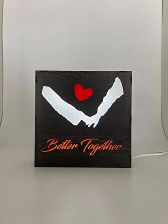 Better Together - Işıklı Dekor