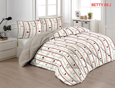 Comforter Çift Kişilik Yorgan Seti -  220x240 cm - Pvc Orijinal Çanta