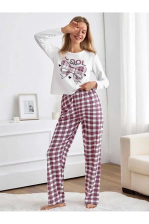 Pamuklu Kadın Pijama Takımı