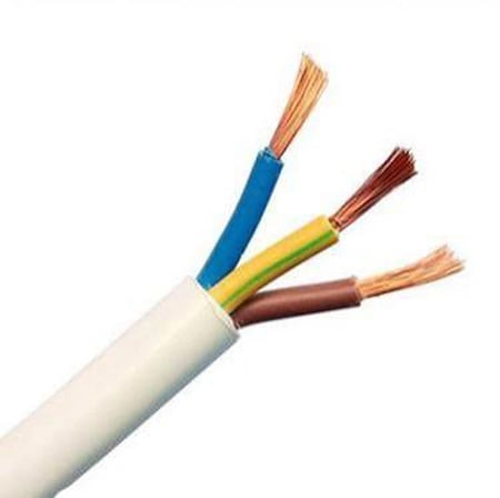  15 METRE BEYAZ ÖZNUR Marka 3X2.5 mm%100 Bakır TTR Elektrik Kablosu