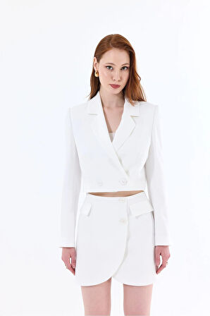 FemiChic Kruvaze Kadın Business Takım