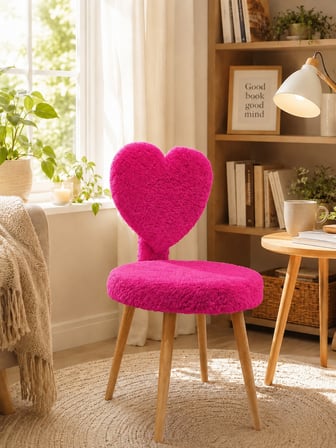 Yeni Sırtlı puf, makyaj masası pufu, peluş kumaş dekoratif puf, mini berjer, koltuk