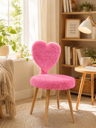 Yeni Sırtlı puf, makyaj masası pufu, peluş kumaş dekoratif puf, mini berjer, koltuk