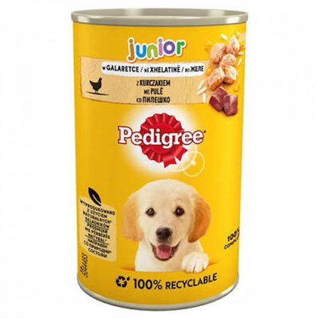 Puppy Tavuklu Soslu Yavru Köpek Konservesi 12 Adet 400 Gr