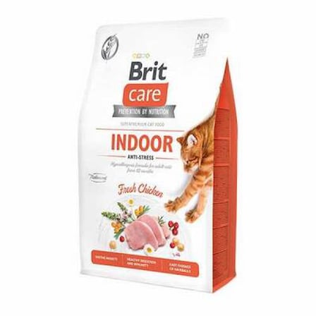 İndoor Anti Stress Hypoallergenic Tavuklu Tahılsız Yetişkin Kedi Maması 2 Kg