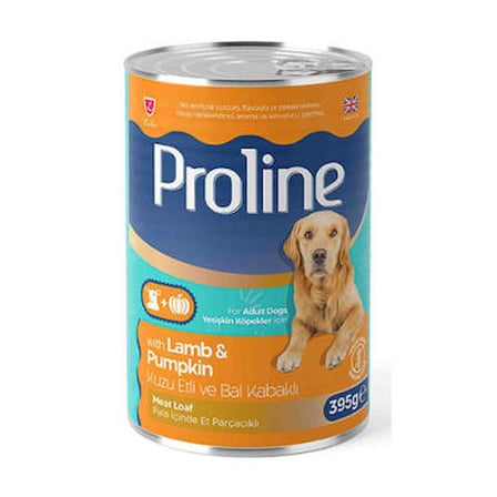 Parça Kuzu Etli ve Bal Kabaklı Pate Yetişkin Köpek Konservesi 395 Gr