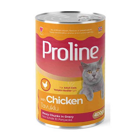 Tavuklu Sos İçinde Gravy Yetişkin Kedi Konservesi 400 Gr