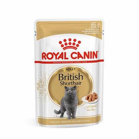 British Shorthair Adult Pouch Yetişkin Kedi Konservesi 85 Gr