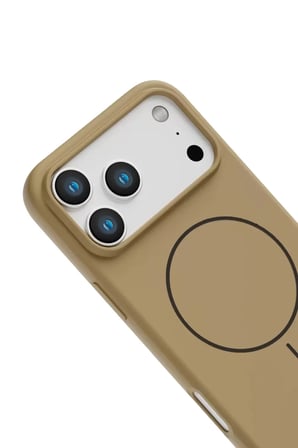 iPhone 17 Pro Jully Magsafe Kapak - Çöl Titanyum