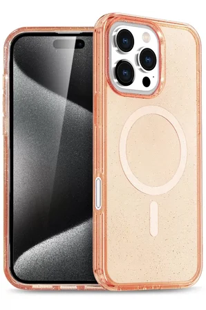iPhone 16 Pro Max Star Magsafe Kapak - Turuncu