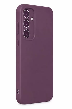 Galaxy A35 5G Kılıf First Silikon - Mürdüm