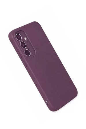 Galaxy A35 5G Kılıf First Silikon - Mürdüm