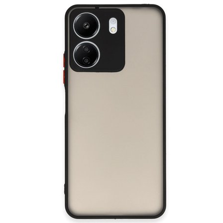 Redmi 13C Kılıf Montreal Silikon Kapak - Siyah