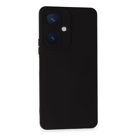Y27 Kılıf Nano içi Kadife Silikon - Siyah