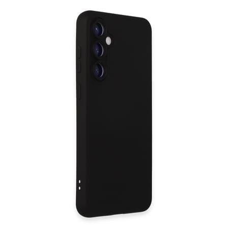 Galaxy S24 Kılıf Nano içi Kadife Silikon - Siyah