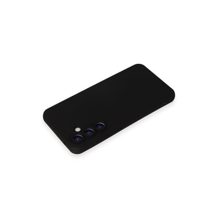 Galaxy S24 Kılıf Nano içi Kadife Silikon - Siyah