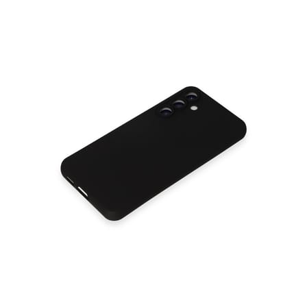 Galaxy S24 Kılıf Nano içi Kadife Silikon - Siyah