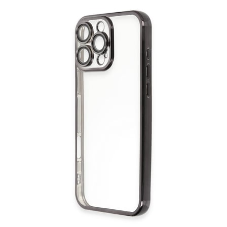 iPhone 16 Pro Max Kılıf Razer Lensli Silikon - Siyah