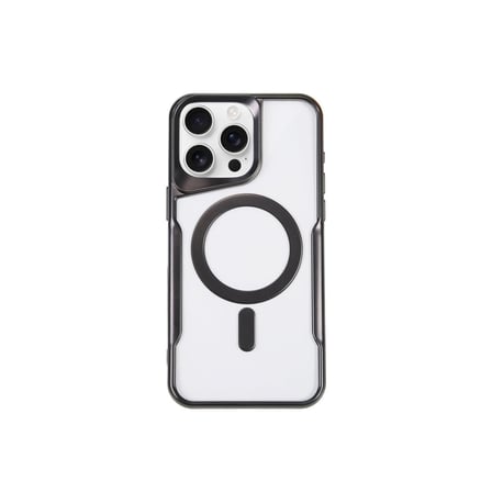 iPhone 11 Pro Max Kılıf Boyi Magsafe Silikon Kapak - Siyah