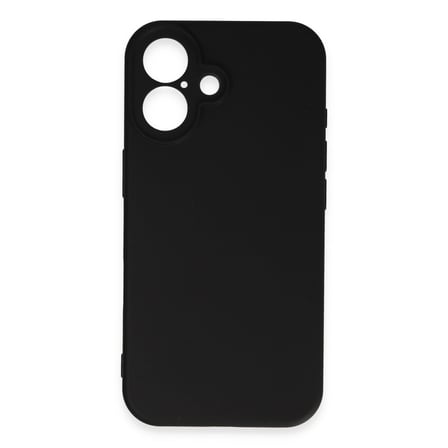 iPhone 16 Plus Kılıf First Silikon - Siyah