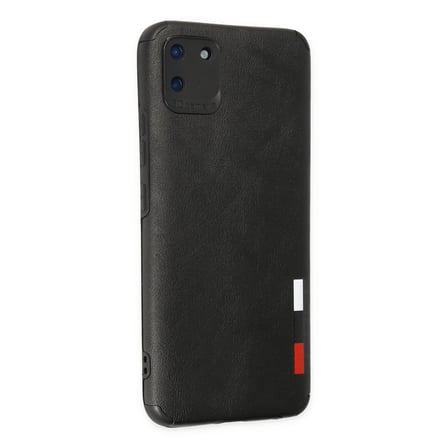 Realme C11 Kılıf Loop Deri Silikon - Siyah