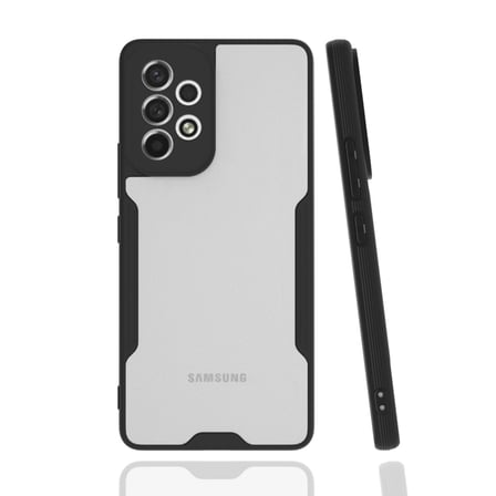 Galaxy A53 5G Kılıf Platin Silikon - Siyah