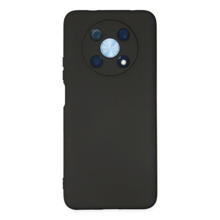Nova Y90 Kılıf Nano içi Kadife Silikon - Siyah