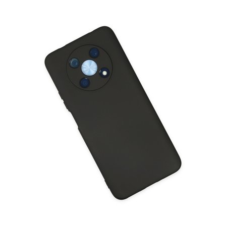 Nova Y90 Kılıf Nano içi Kadife Silikon - Siyah
