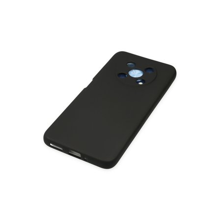 Nova Y90 Kılıf Nano içi Kadife Silikon - Siyah