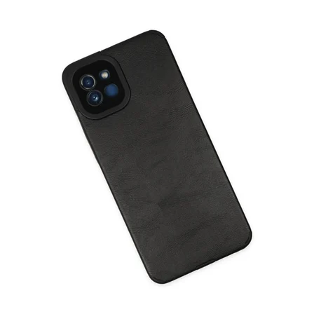 Galaxy A03 Kılıf Loop Deri Silikon - Siyah