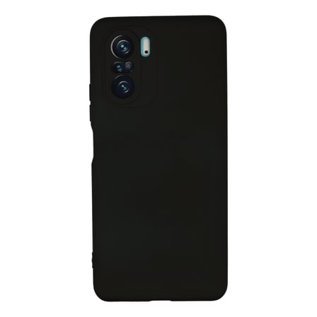 Poco F3 Kılıf Nano içi Kadife Silikon - Siyah
