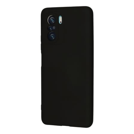 Poco F3 Kılıf Nano içi Kadife Silikon - Siyah