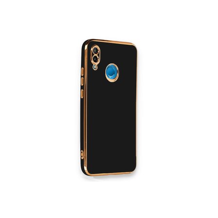 P20 Lite Kılıf Volet Silikon - Siyah