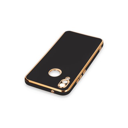 P20 Lite Kılıf Volet Silikon - Siyah