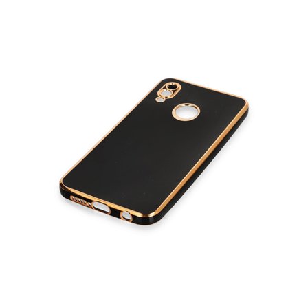 P20 Lite Kılıf Volet Silikon - Siyah