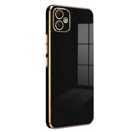 Galaxy A05 Kılıf Volet Silikon - Siyah