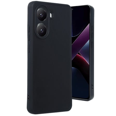 Poco X7 Pro Kılıf Aras Deri Kapak - Siyah