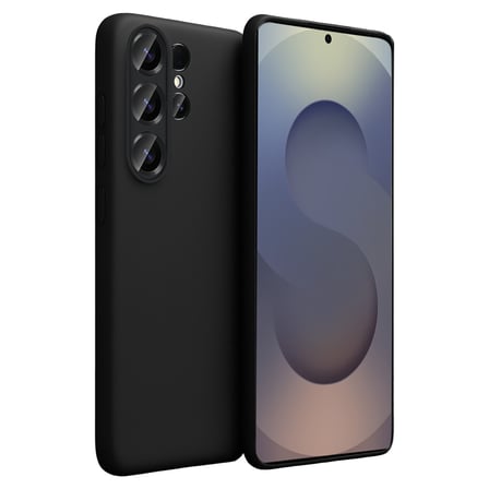 Galaxy S26 Ultra Nano içi Kadife Silikon - Siyah
