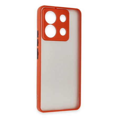 Redmi Note 13 Pro 5G Kılıf Montreal Silikon Kapak - Kırmızı