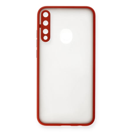 P40 Lite E Kılıf Montreal Silikon Kapak - Kırmızı
