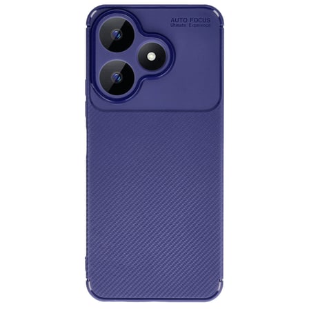 Redmi 13 4G Kılıf Auto Focus Karbon Kapak - Lacivert