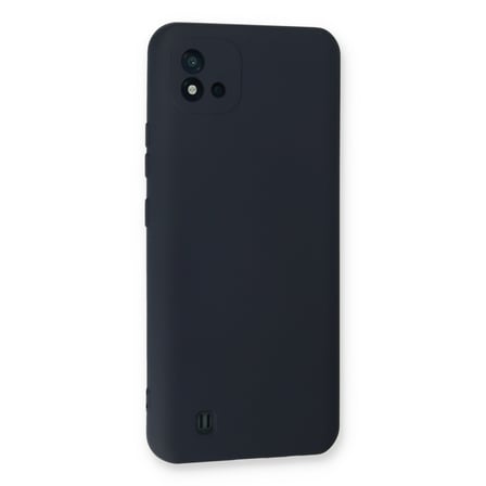 Realme C11 2021 Kılıf Nano içi Kadife Silikon - Lacivert