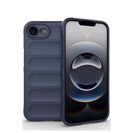 iPhone 16E Kılıf Optimum Silikon - Lacivert