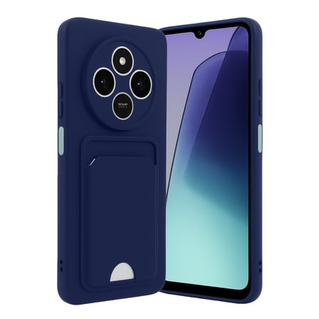 Redmi 14C Kelvin Kartvizitli Silikon - Lacivert
