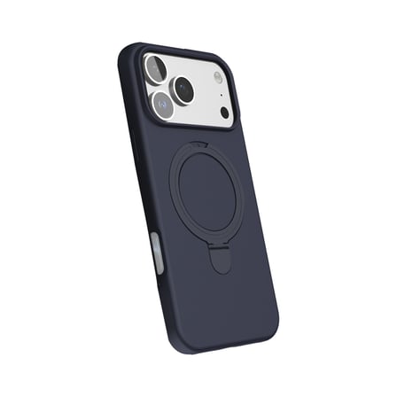 iPhone 17 Pro Max Regal Magsafe Standlı Kapak - Lacivert