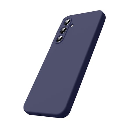 Galaxy S25 FE Nano içi Kadife Silikon - Lacivert