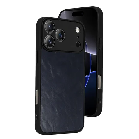 iPhone 17 Pro Aras Deri Kapak - Lacivert